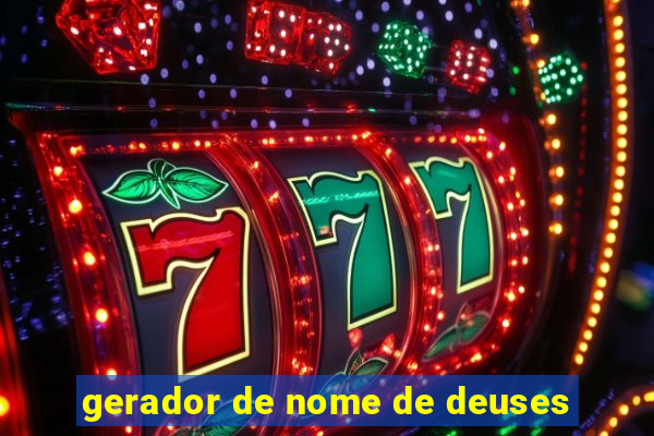 gerador de nome de deuses